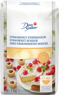 FINKORNET SUKKER 1KG