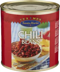 CHILI BEANS 2600G SANTA MARIA