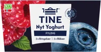 YOGHURT BLÅBÆR/BRINGEBÆR 4X125G TINE