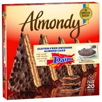 MANDELKAKE M/DAIM OPPDELT 12STK ALMONDY