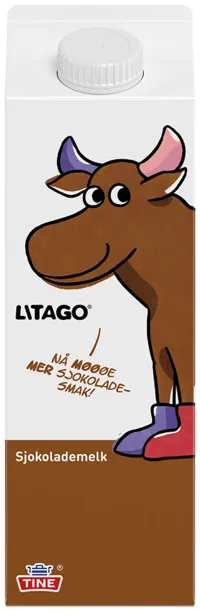 LITAGO SJOKOLADEMELK 1L TINE