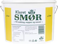 KLARET SMØR 4L TINE