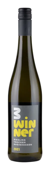 3 WINNER RIESLING TROCKEN 12% 75CL