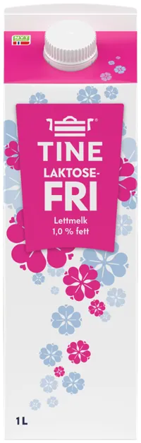 LAKTOSEFRI LETTMELK 1% 1L TINE