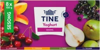 YOGHURT SESONG HØST/VINTER 8X150G TINE