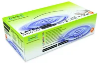 ENGANGSHANSKER LATEKS, PUDDERFRI OFF-WHITE FARGE STR XL