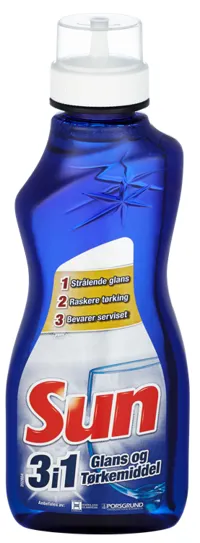SUN 3 I 1 GLANS OG TØRKEMIDDEL 350ML