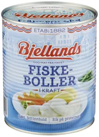FISKEBOLLER I KRAFT 550G BJELLANDS
