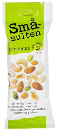 SMÅSULTEN NØTTEMIKS 60G