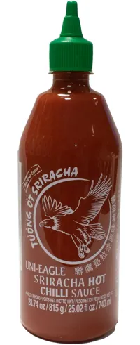 SRIRACHA CHILLISAUS HF PET 740ML