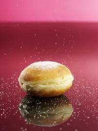 BERLINERBOLLE MED VANILJE 63G