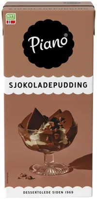PIANO SJOKO.PUDDING 1L TINE
