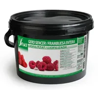 FRYSETØRKET BRINGEBÆR HELE 375G