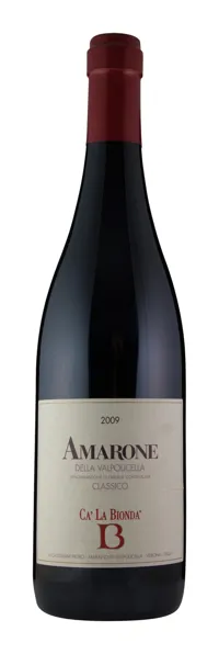 LA BIONDA AMARONE DELLA VALPOLICELLA CLASSICO 16% 75CL