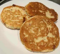 GOURMET FISKEBURGER MED BACON OG GRESSLØK 5KG