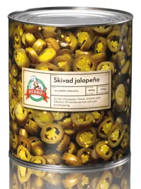 JALAPENO (GRØNN) SKIVET PEDROS 3KG
