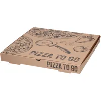 PIZZAESKER TO GO 33X33X3,5CM 100STK