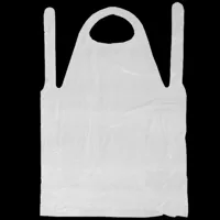 Plast Forkle 90x130CM Hvit 50 stk