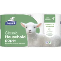 Husholdningspapir Lambi Classic 4pk