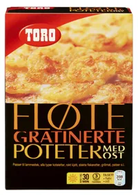 TORO FLØTEGRATINERTE POTETER 104G