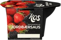 KOS JORDBÆRSAUS 4-5 PORSJONER 250G FJORDLAND