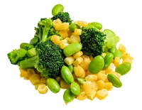 GRØNNSAKSBLANDING MED SOYABØNNER