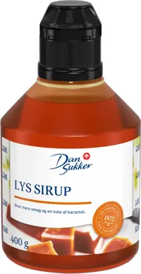 LYS SIRUP FLASKE 400G DANSUKKER
