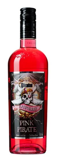 PINK PIRATES RASPBERRY RUM 30% 70CL