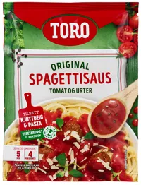 SPAGHETTISAUS ORIGINAL 52.5G TORO