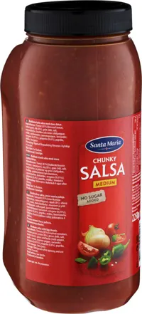 CHUNKY SALSA MEDIUM 2250G SANTA MARIA