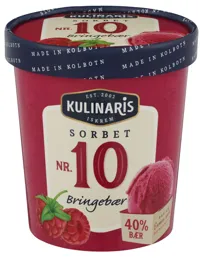 BRINGEBÆR SORBET NR 10 0,5L