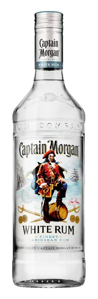 CAPTAIN MORGAN WHITE RUM 37,5% 70CL
