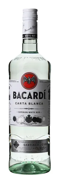 BACARDI CARTA BLANCA 37,5% 1L