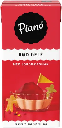 PIANO JORDBÆRGELÉ 1L TINE