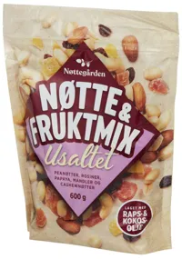 NØTTE- OG FRUKTMIX 600G