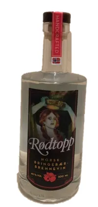 RØDTOPP NORSK BRINGEBÆRBRENNEVIN 40% 50CL
