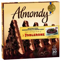 MANDELKAKE TOBLERONE OPPDELT ALMONDY
