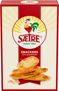SÆTRE SNACKERS SALT 120G