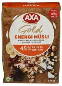GOLD ENERGI MÜSLI 675G AXA