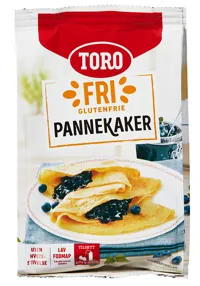 GLUTENFRIE PANNEKAKER 187G TORO
