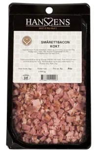 SMÅRETTBACON KOKT TERNET HANSSENS