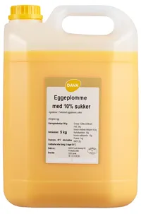 EGGEPLOMME MED 10% SUKKER 5KG