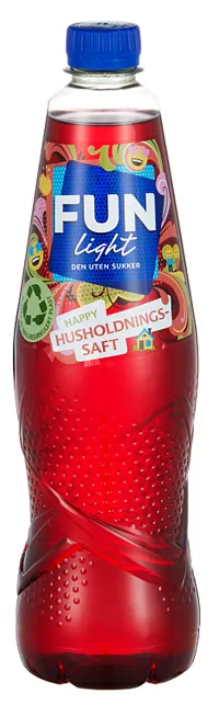 FUN LIGHT HUSHOLDNINGSSAFT 6X0,8L