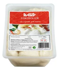 FISKEBOLLER 500G RAUD