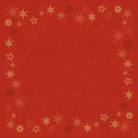 Duk Dunicel 84x84cm Star Stories Red