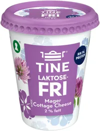 LAKT.FRI MAGER COTTAGE CHEESE 400G TINE