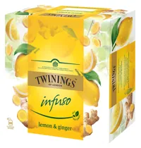 TWININGS INFUSO LEMON&GINGER TE 4X100BG