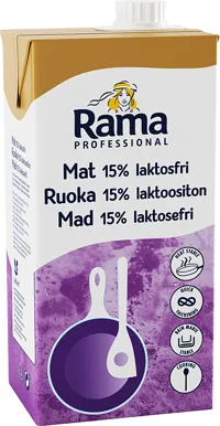 MAT 15% LAKTOSEFRI 1L RAMA PROFESSIONAL
