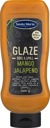 BBQ GLAZE MANGO JALAPEÑO 1050G SANTA MARIA