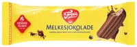 FREIA MELKESJOKOLADE SJOKOLADEIS MED SJOKOLADESAUS DYPPET I